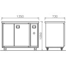 Mobile Biertheke Holland MT3S 1-leitig schankfertig