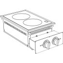 KBS Induktionsherd 2 Heizzonen Drop In 700 Breite 400mm