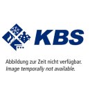 KBS Elektro-Grillplatte 1/3 gerillt verchromt 22,5kW 3 Heizzonen offener Unterbau