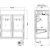 NordCap Dry Aged Beef Vitrine FRS 198-FB-Z (Aufbau)