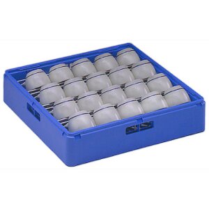 Zanussi Tassenkorb aus Kunststoff, blau