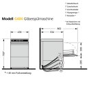 Hobart ecomax Gläserspülmaschine G404-10B